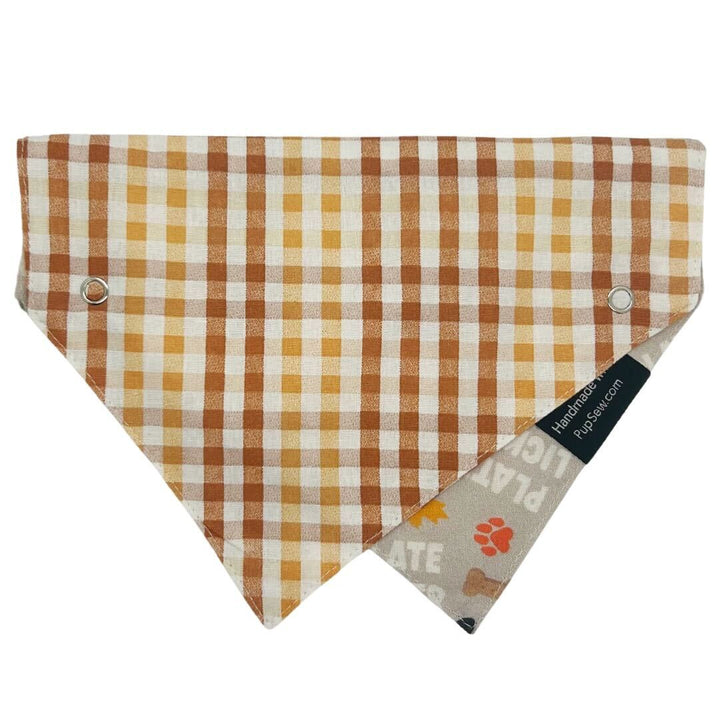 Reverse side of bandana