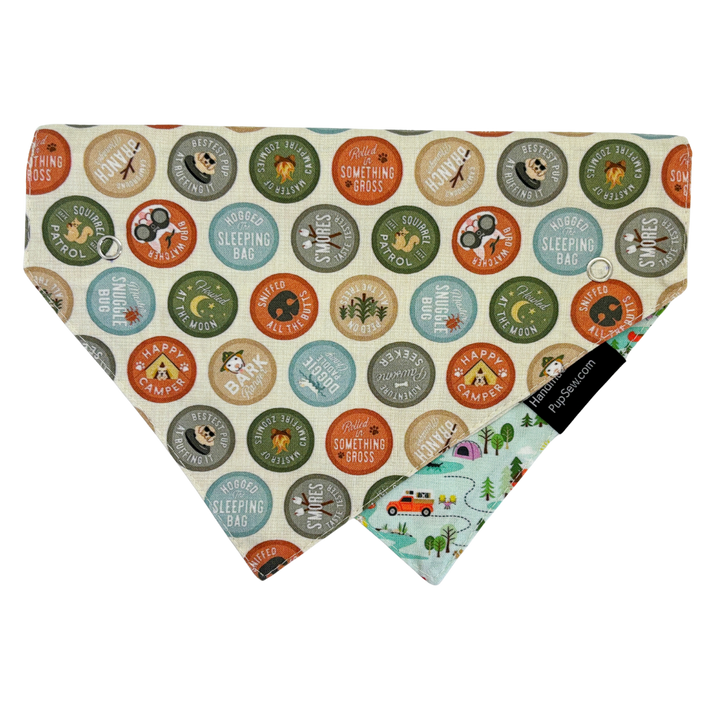 Reverse side of bandana
