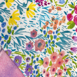 Bloom Dog Collar Bandana, Reversible and Two-Tone