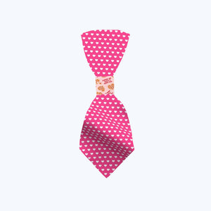 "Pink Hearts" Tie, Slip-On