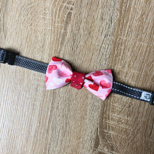 Candy Hearts Pet Bow Tie